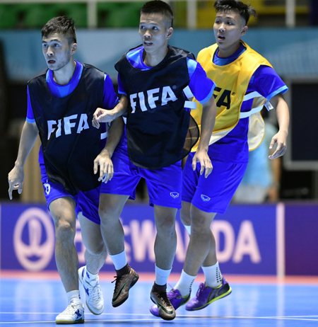 Tuyển futsal VN được trao giải phong cách ngay trong lần đầu tham dự World Cup.